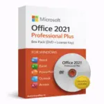 MS Office 2021 Professional Plus – Box Pack (DVD + License Key)