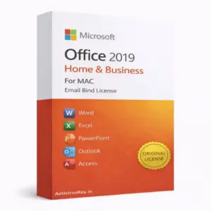 Office 2019 Home & Business for MAC email bind license