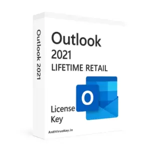MS Outlook 2021 Lifetime Retail License Key