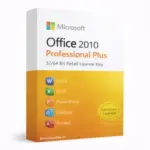 Office 2010 Professional Plus 32/64 Bit Retail License Key