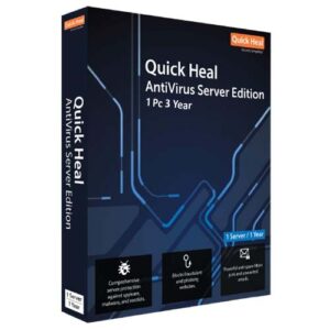 Renew Quick Heal Antivirus For Server 1 User 3 Years