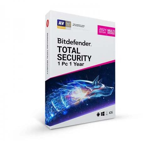 Bitdefender Total Security 1 User 1 Year