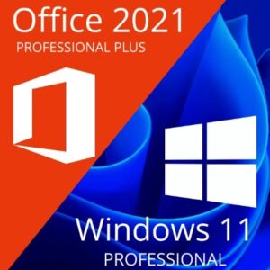 Windows 11 Pro & Office 2021 Pro Plus Combo Pack