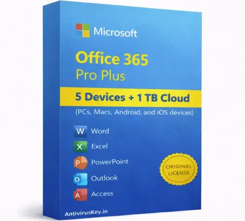 Office 365 Pro Plus – 5 Devices + 1 TB Cloud